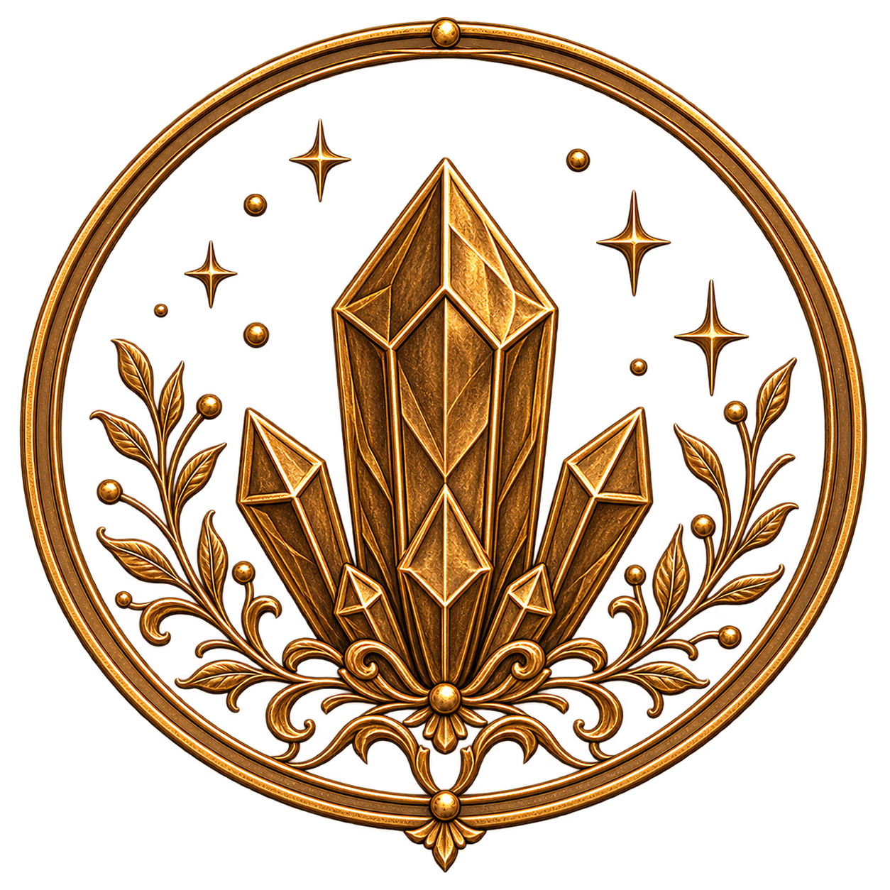 Illustration d’un cristal évoquant Un élément précieux